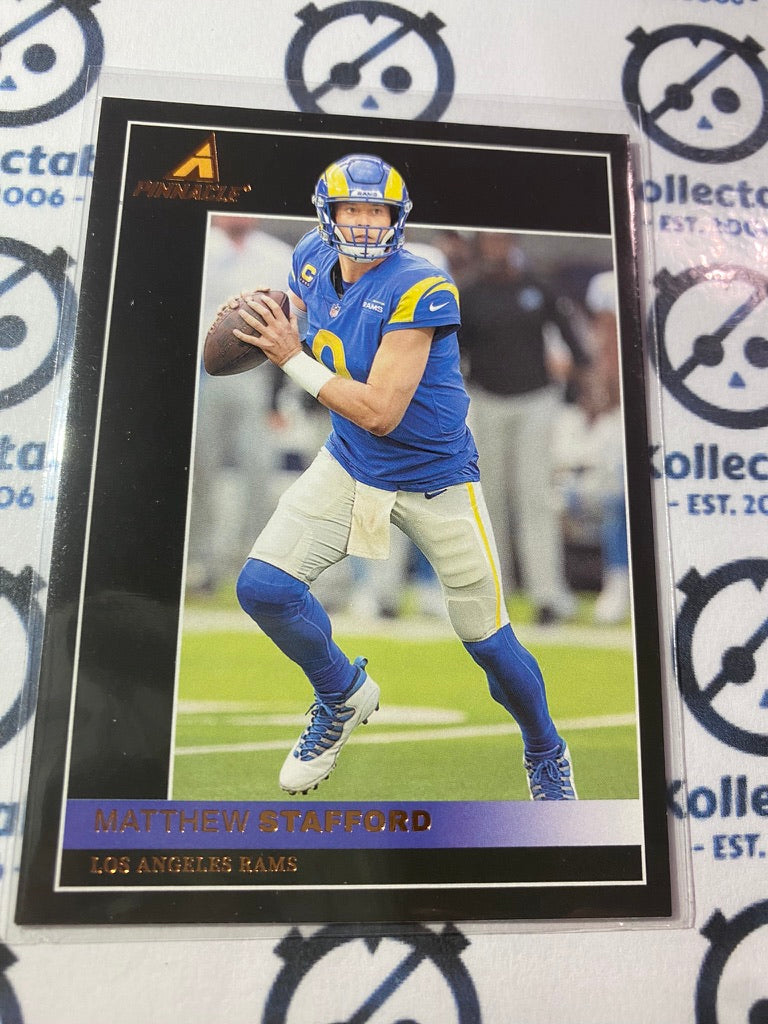 2021 NFL Panini Chronicles Pinnacle #11 Matthew Stafford Rams