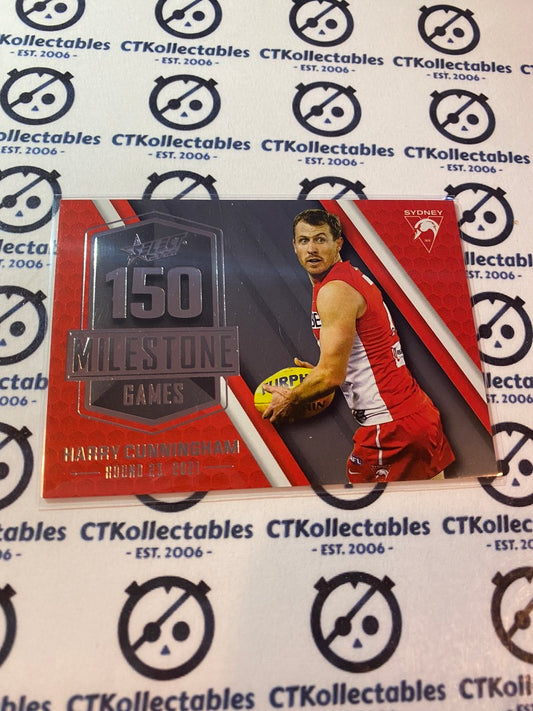2022 AFL Footy Stars Milestone 150 games - Harry Cunningham MG78