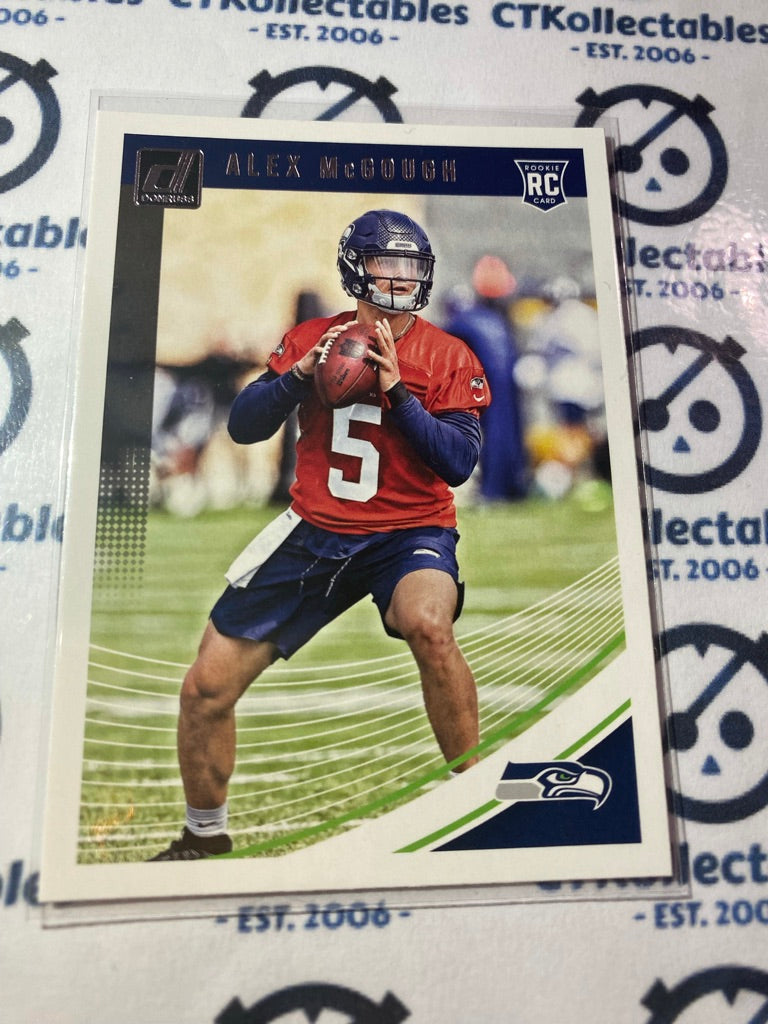2018 Panini NFL Donruss Alex McGough Rookie card RC #390 Seahawks