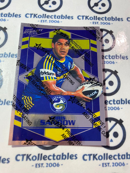 2012 NRL Select Dynasty Silver Parallel #SP123 Chris Sandow Eels