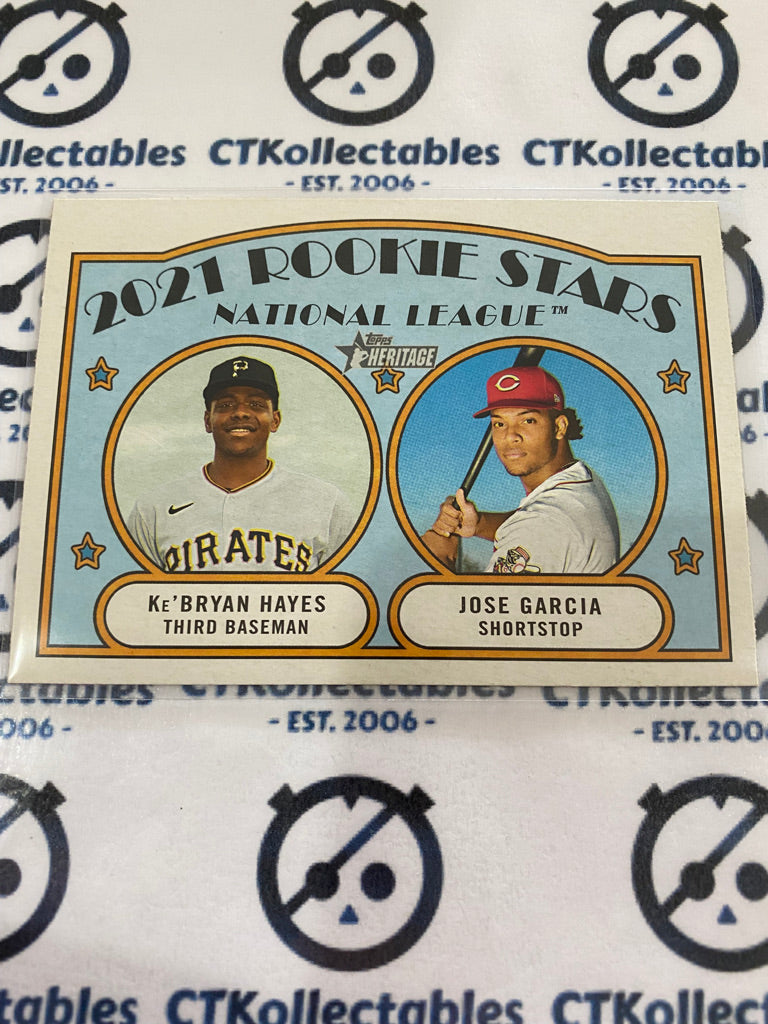 2021 MLB Heritage 2021 Rookie Stars Hayes/ Garcia #97