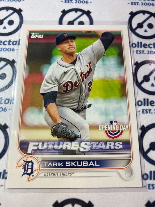 2022 Topps Opening Day Baseball Tarik Skubal Future Stars #107 Tigers