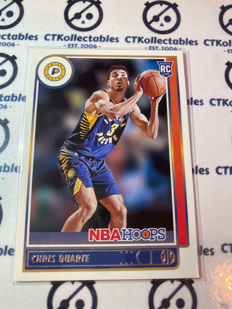 2021 Panini NBA HOOPS Rookie Card Chris Duarte #236 Pacers