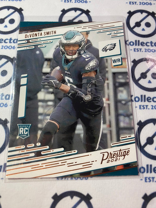 2021 NFL Chronicles Prestige Bronze De Vonta Smith Rookie Card RC #211 Eagles