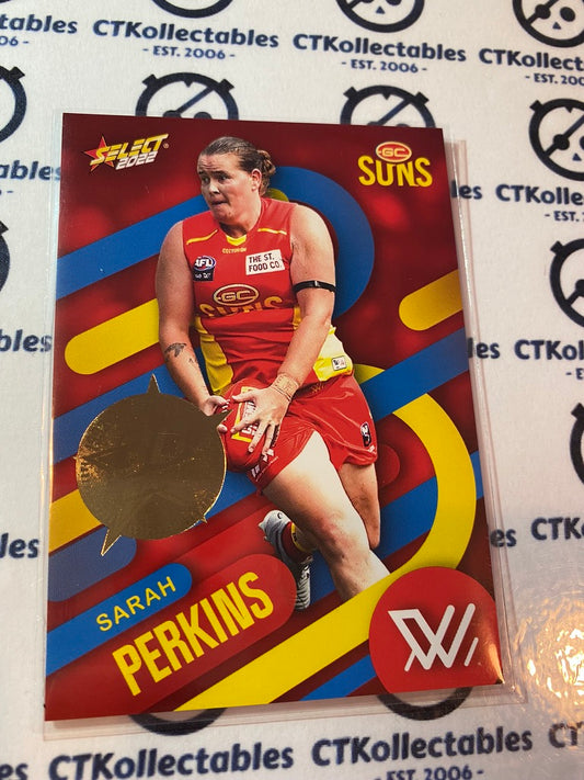 2022 AFL Footy Stars Gold 30th Anniversary - Sarah Perkins #204