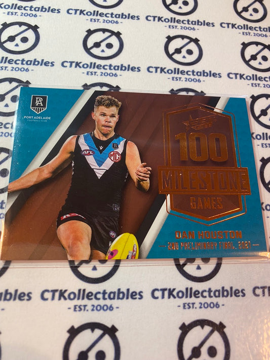 2022 AFL Footy Stars Milestone 100 games - Dan Houston MG63