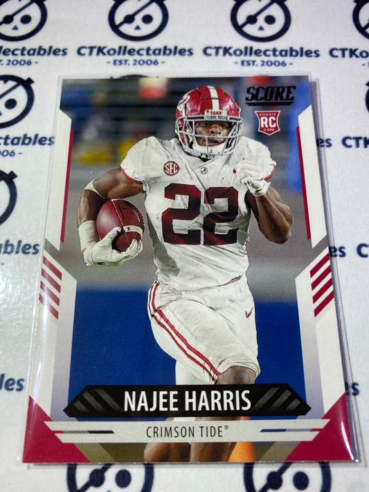 2021 NFL Score Rookie Card Najee Harris #309 RC Steelers