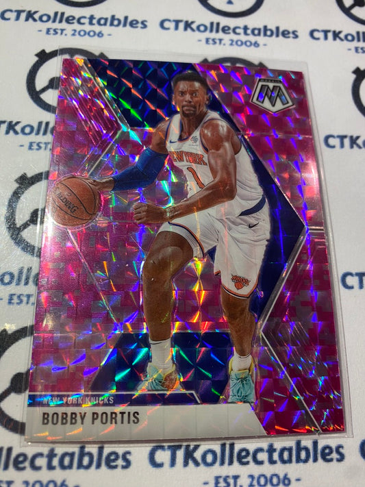 2019-20 Panini NBA Mosaic Bobby Portis Pink Prizm #111 Knicks