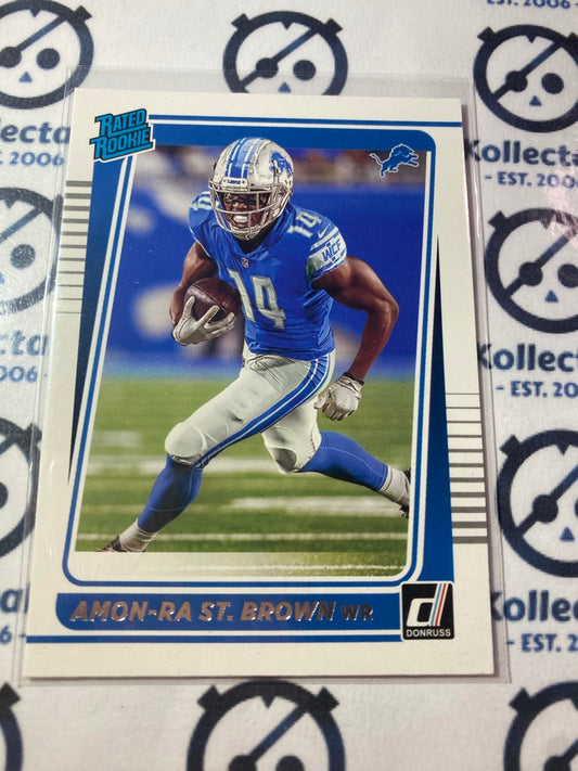 2021 Panini NFL Donruss Amon-ra St.Brown Rated Rookie #284 Lions