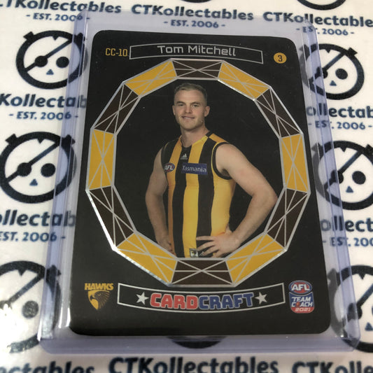 2021 AFL Teamcoach Card Craft Portrait - Tom Mitchell CC-10 Hawks