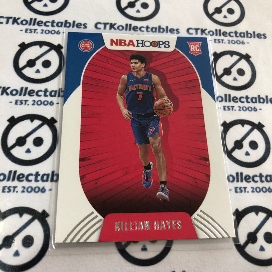 2020-21 NBA Hoops Killian Hayes rookie card RC #241 Pistons