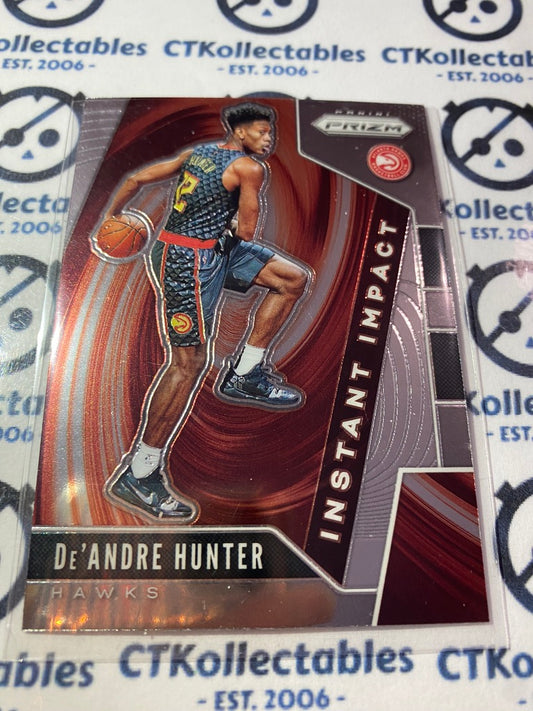 2019-20 Panini NBA Prizm De'Andre Hunter Instant Impact #4 Hawks