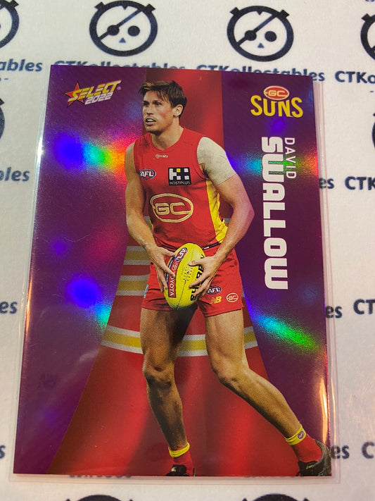 2022 AFL Footy Stars Purple Parallel - David Swallow PS89
