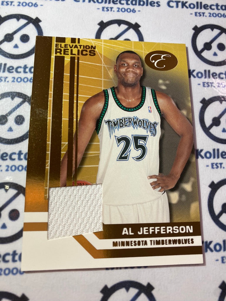 2007-08 Bowman Elevation Al Jefferson Elevation Relic #113/179 Timberwolves