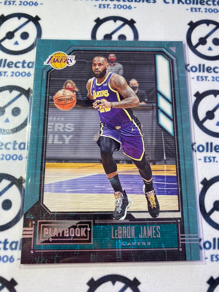 2020-21 NBA Panini Chronicles Playbook Lebron James  #178 LAkers