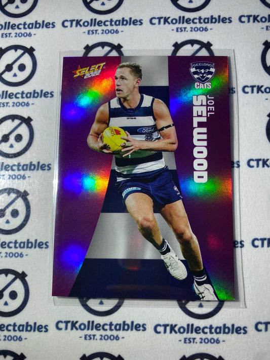 2022 AFL Footy Stars Purple Parallel- Joel Selwood PP69