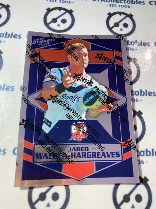 2012 NRL Select Dynasty Silver Parallel #SP172 Jared Waerea-Hargreaves Roosters