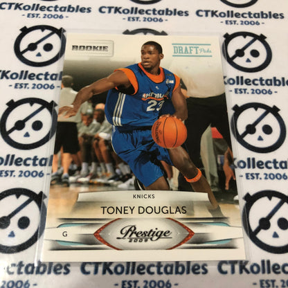 2009-10 NBA Prestige Toney Douglas Draft Picks #046/999 Knicks