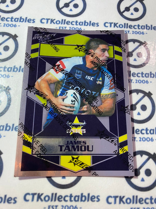 2012 NRL Select Dynasty Silver Parallel #SP108 James Tamou Cowboys