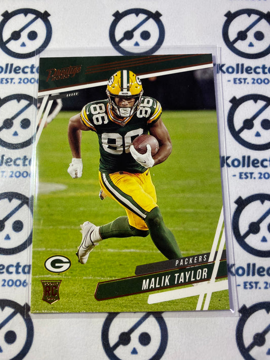 2020 NFL Chronicles Prestige Malik Taylor RC Bronze #304 Packers