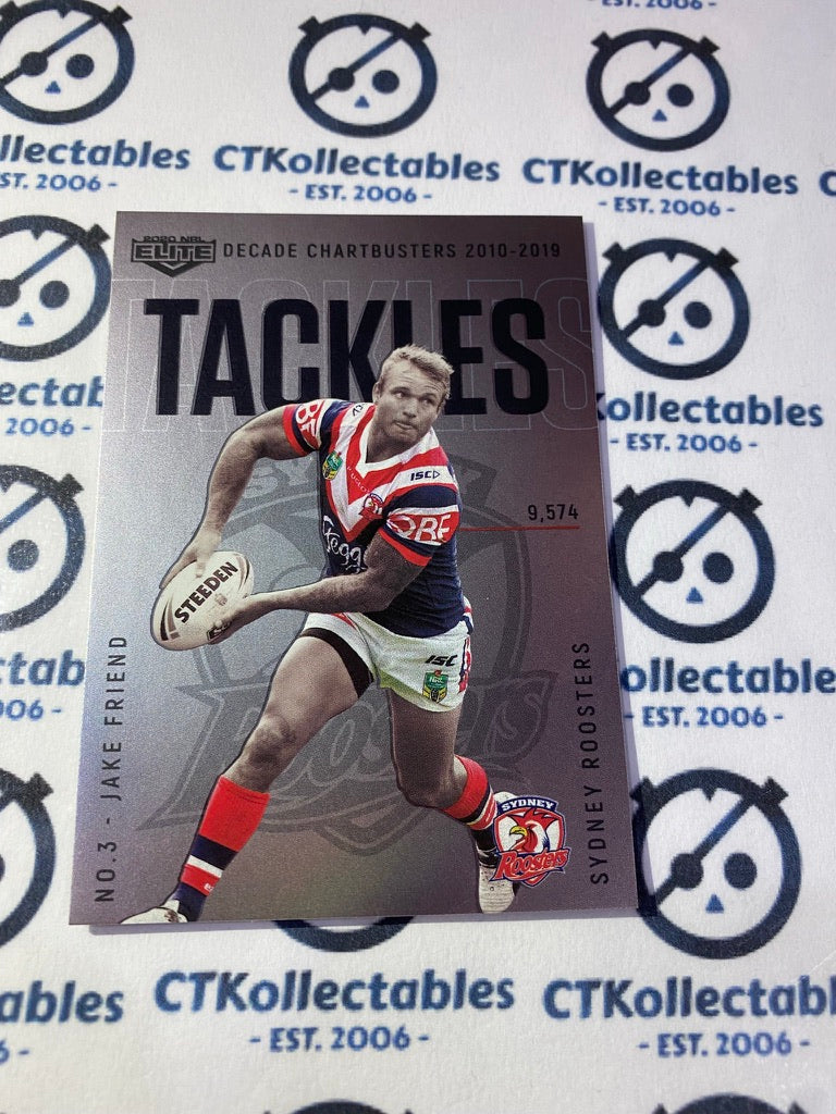2020 NRL Traders Decade Chartbusters Jake Friend DC12/18