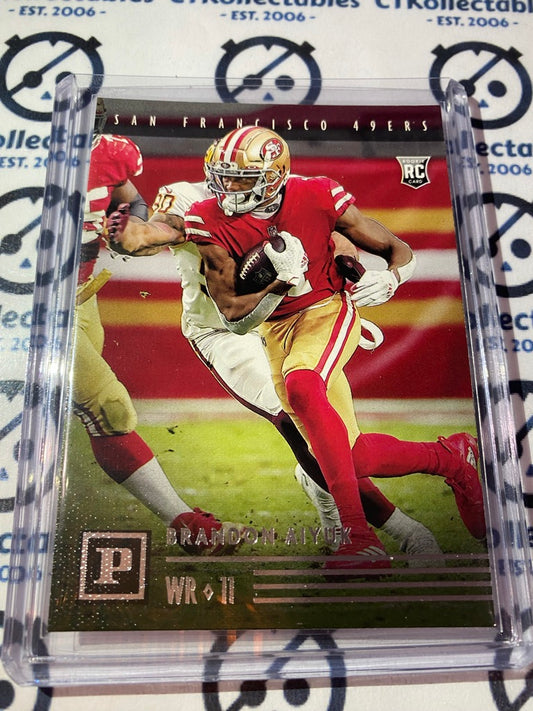 2020 NFL Chronicles Base Brandon Aiyuk Panini RC #PA-17 49ers