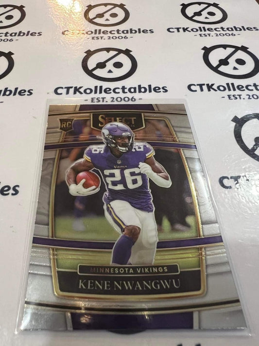 2021 NFL Panini Select Kene Nwangwu Concourse Rookie RC #74 Vikings