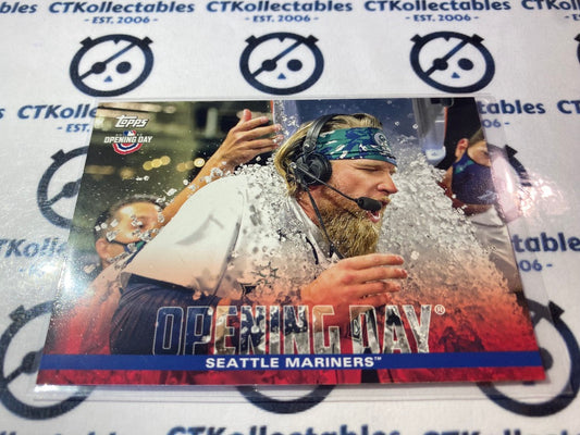 2022 Topps Opening Day Baseball Seattle Mariners Opening Day #OD-13 Mariners