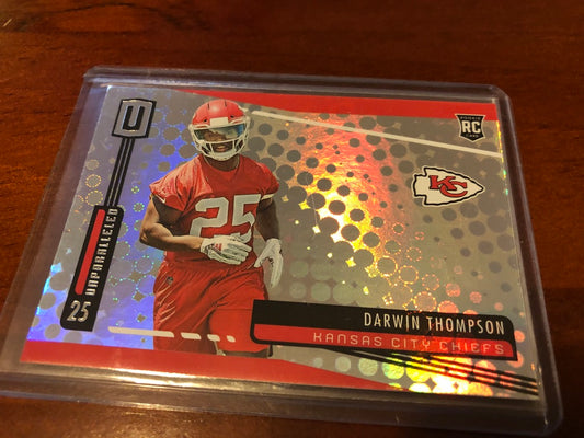 Darwin Thompson ROOKIE #286 2019 NFL Unparalleled