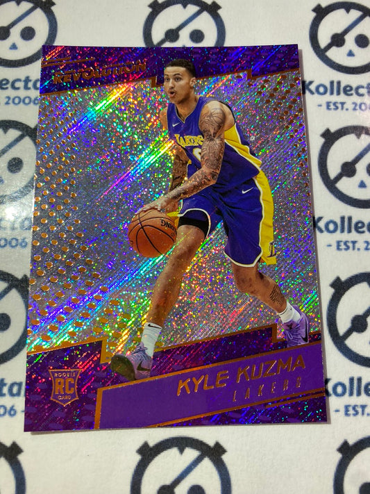 2017-18 NBA Panini Revolution Kyle Kuzma rookie card RC #102 Lakers
