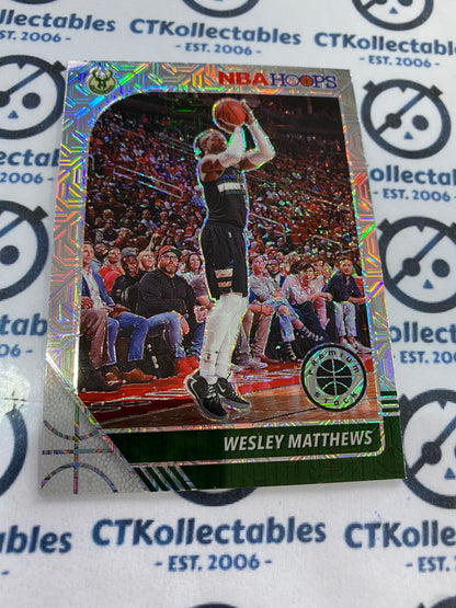 2019-20 NBA Hoops Premium Wesley Matthews Laser Prizm #75