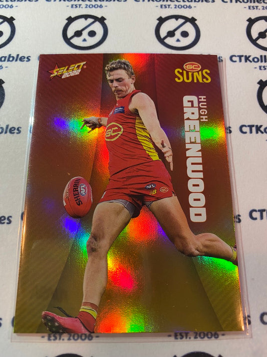 2022 AFL Footy Stars Sunset Parallel - Hugh Greenwood PS84