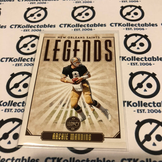 Archie Manning "LEGENDS" #117 2020 NFL Legacy