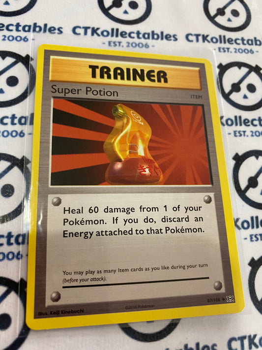 Super Potion #87/108 Base Pokémon Card XY EVOLUTIONS