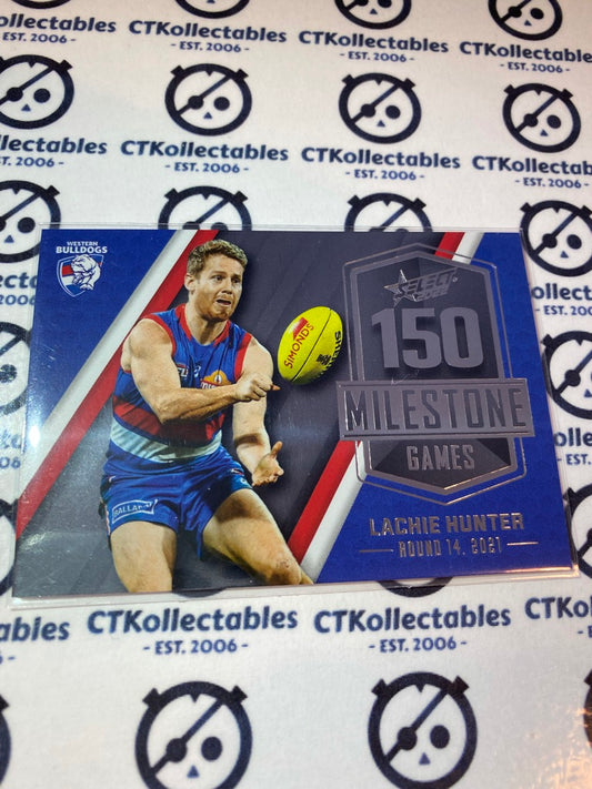 2022 AFL Footy Stars Milestone 150 games - Lachie Hunter MG85