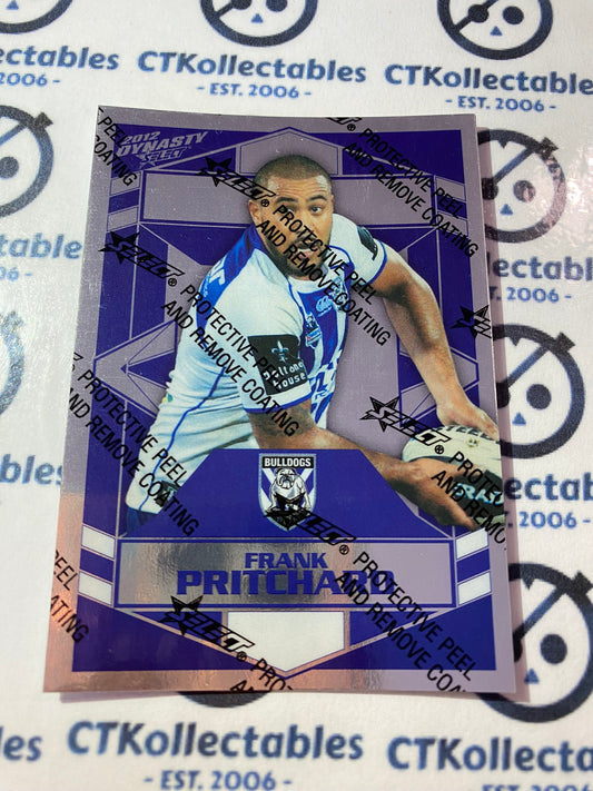 2012 NRL Select Dynasty Silver Parallel #SP37 Frank Pritchard Bulldogs