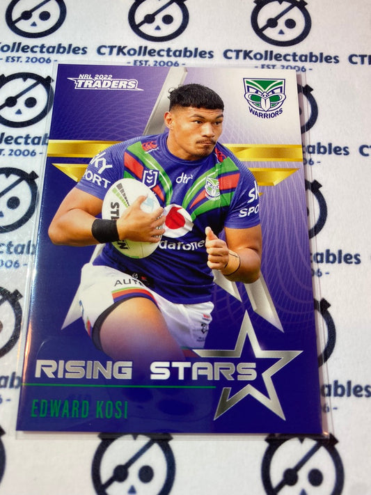 2022 TLA NRL Traders Rising Stars Edward Kosi RS44/48