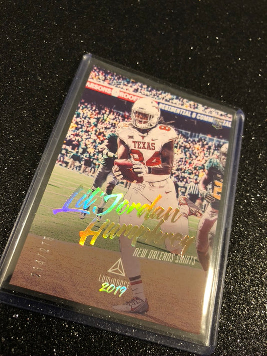 Lil'Jordan Humphrey #264/275 RC 2019 Luminance