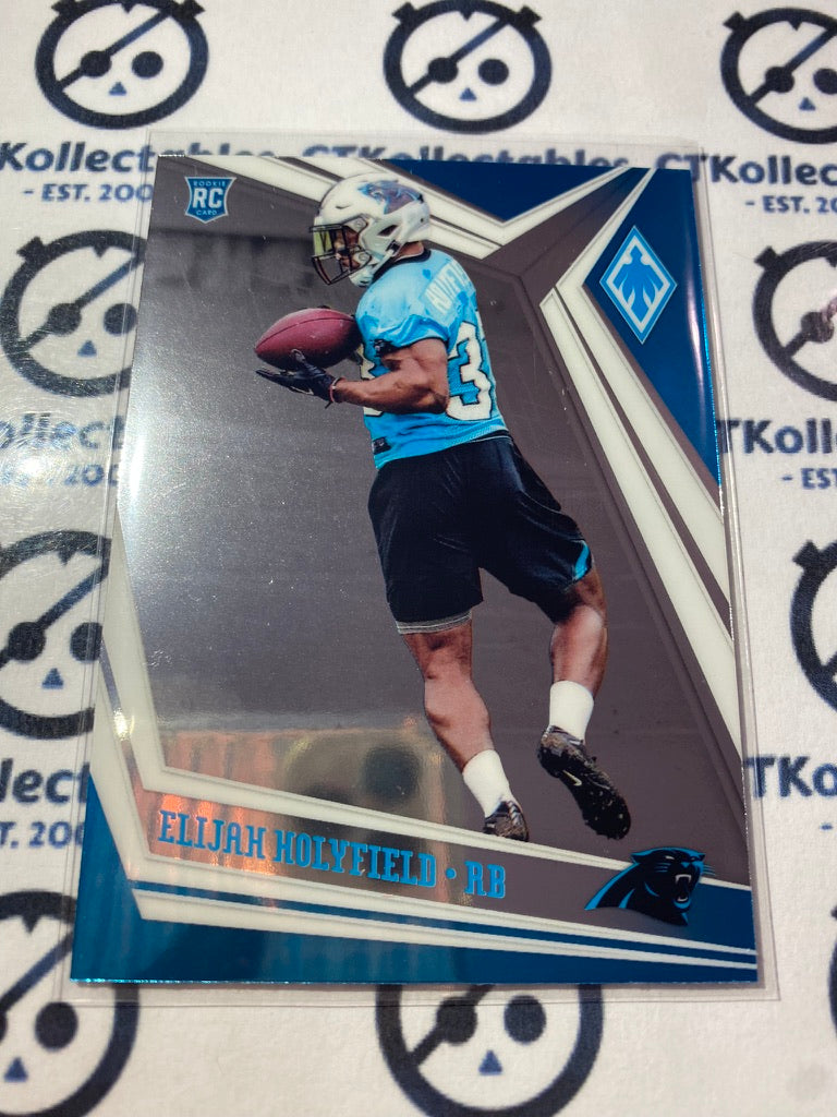 2019 NFL Panini Phoenix Elijah Holyfield RC Rookie #193 Panthers