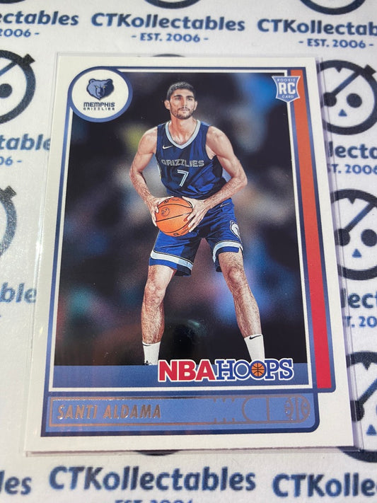 2021-22 Panini NBA HOOPS Santi Aldama Rookie RC 207 Memphis