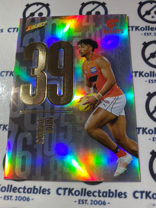 2022 AFL Footy Stars Numbers Day - Connor Idun ND96 #052/190