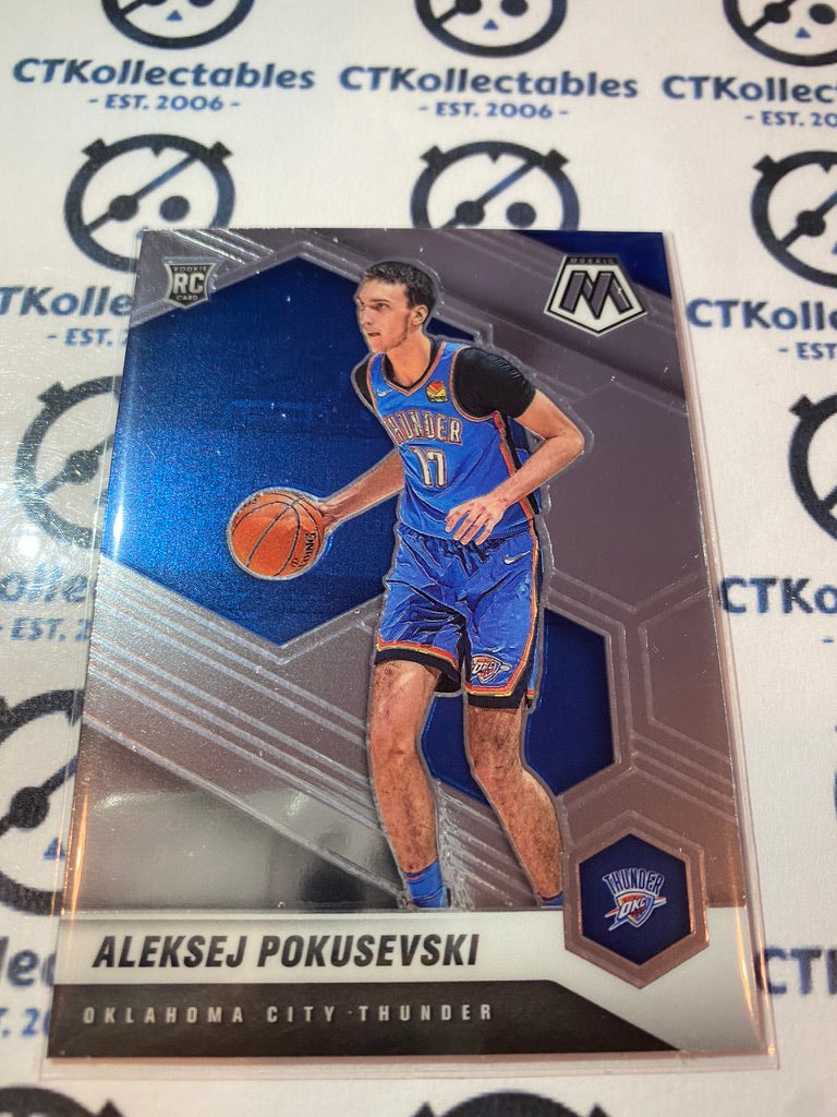 2020-21 NBA Mosaic Aleksej Pokusevski Rc NBA DEBUT #226 OKC