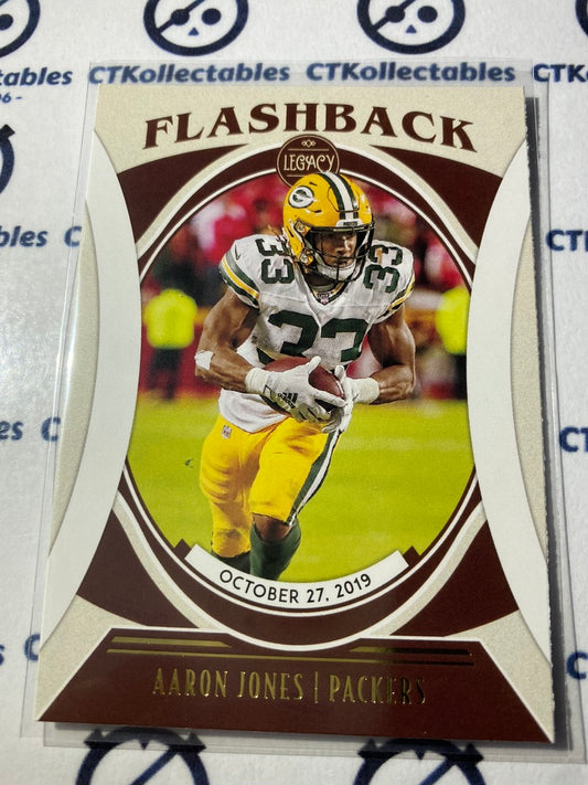 2021 NFL Panini Legacy Flashback Aaron Jones #FB-19 Packers