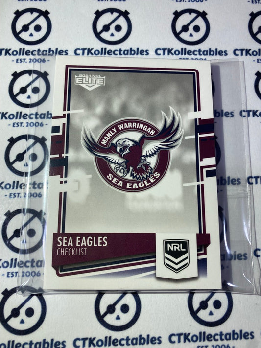 2021 NRL Elite Manly Sea Eagles base team set