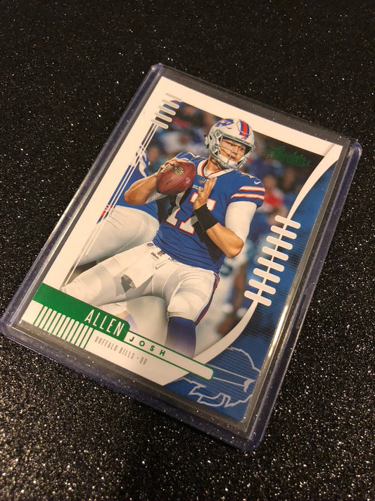 Josh Allen Green #7 2019 NFL Absolute