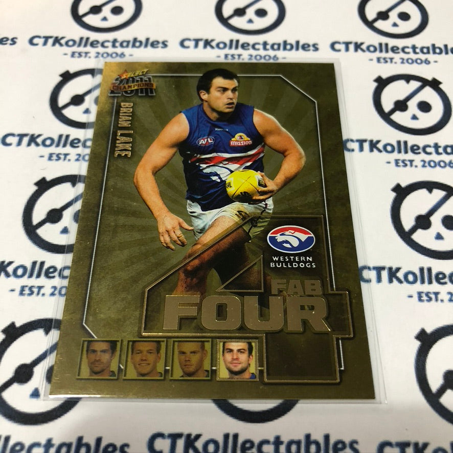 Brian Lake Fab Four FFG68 2011 AFL Champions