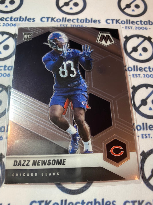 2021 Panini NFL Mosaic Dazz Newsome rookie RC #396 Bears