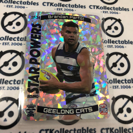 2021 AFL Teamcoach Star Power Silver- Brendan Parfitt SP-34