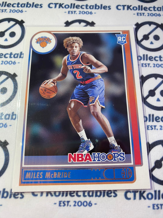 2021-22 Panini NBA HOOPS Miles McBride Rookie RC #232 Knicks