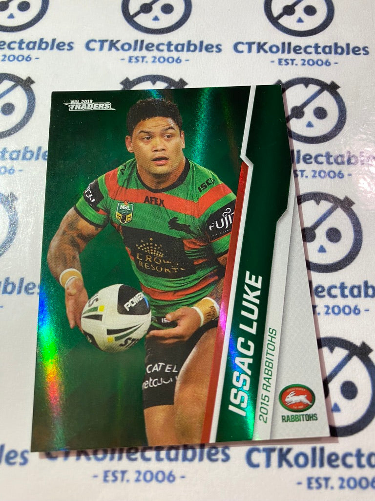 2015 NRL Traders Silver Parallel #P105 Issac Luke Rabbitohs